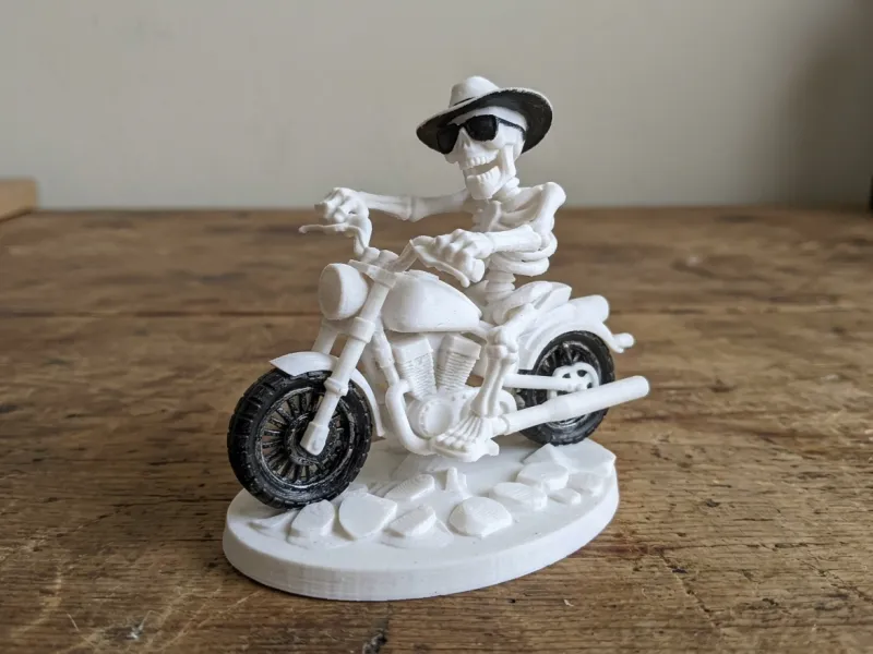 moto squelette