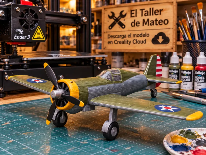 Avión Clásico CW-21B – El Taller de Mateo