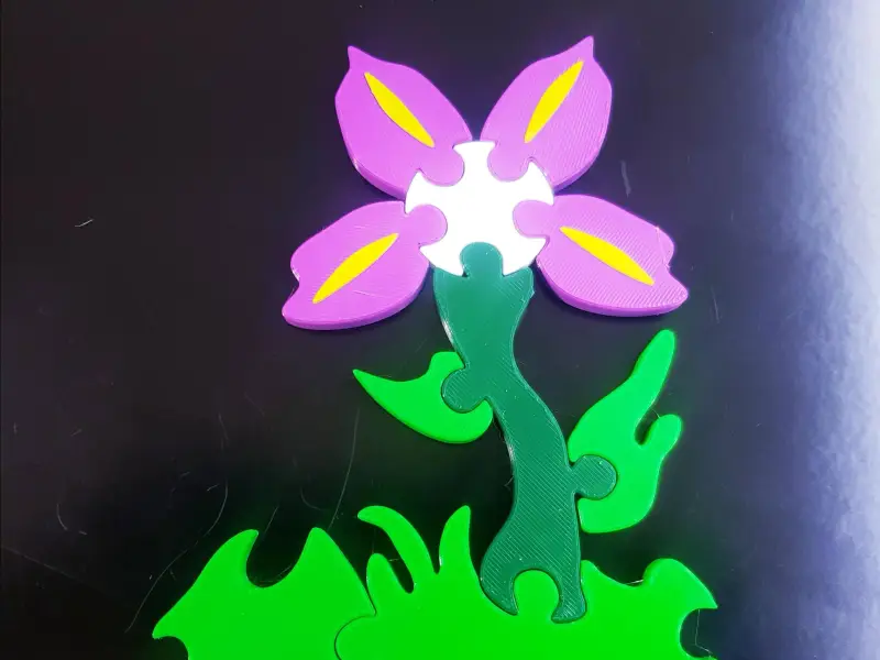 🌼Головоломка «Цветок горечавки»🌼