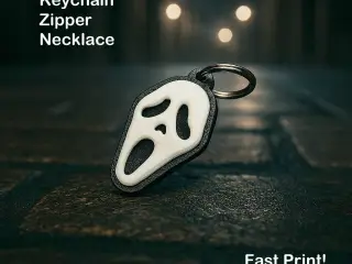 Scream Mask - Keychain