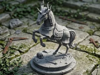 Wraithmane, the Cursed Warhorse