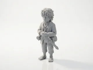 Frodo Figurine Lord of the Rings 3D Printable