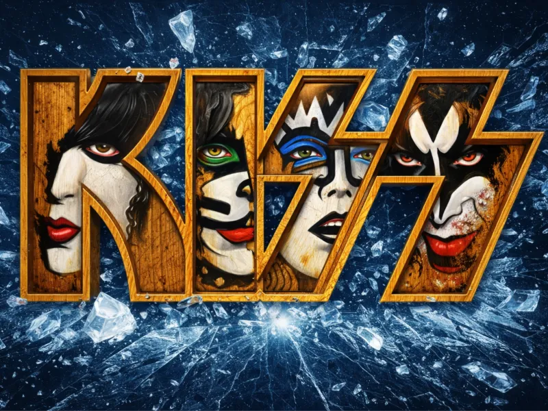 KISS American Rock band (3mf colored)