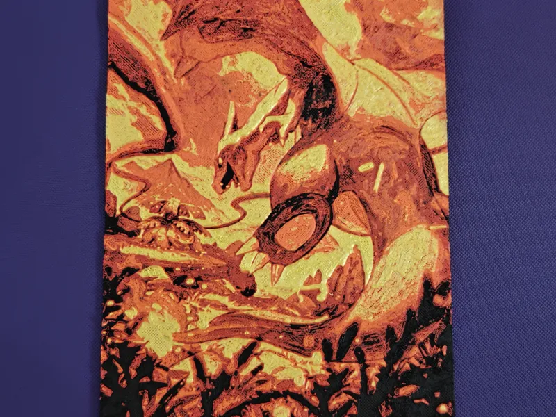 Charizard gegen Venusaur Full-Art-Pokémon-Karte