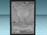 PokeLitho - Pokemon lithophane Mega Charizard X ex 130/94-0
