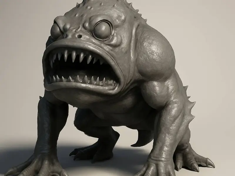 Abyssal Brute – Aquatic Monster Miniature
