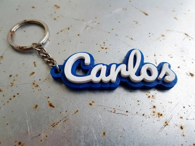 Keychain Nombre_Carlos