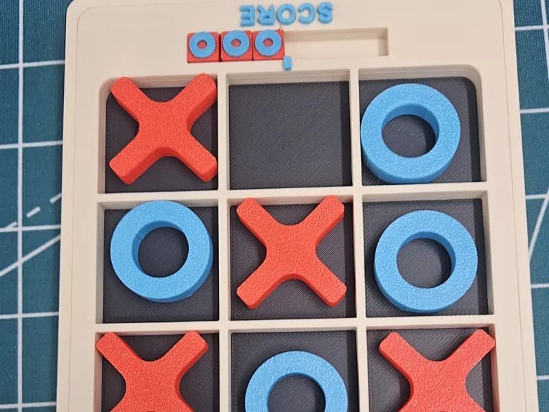 tik tak toe board game with score!