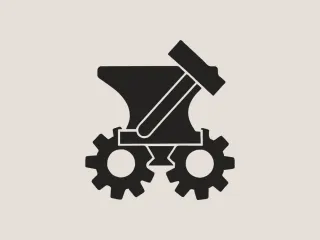 Labor Day Anvil & Gears 3D Print