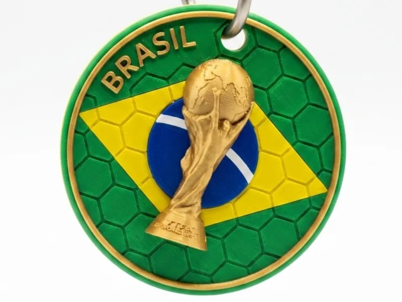 PORTE-CLÉS BRÉSIL MONDIAL