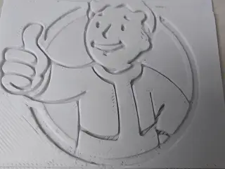 Vault Boy Fallout - HueForge
