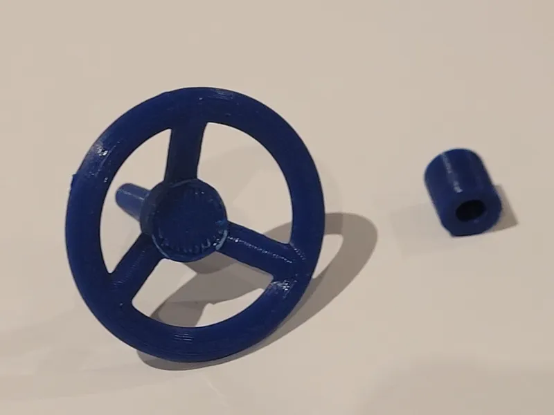 Vintage toy jeep replacement steering wheel