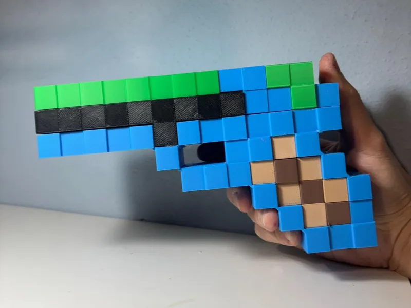Minecraft-pistool (Geen CFS vereist)