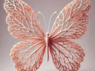 mariposa celulosa
