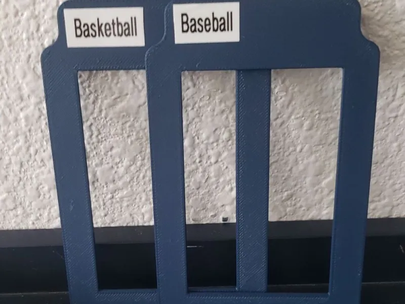 Sports Card / TCG Dividers for Toploaders