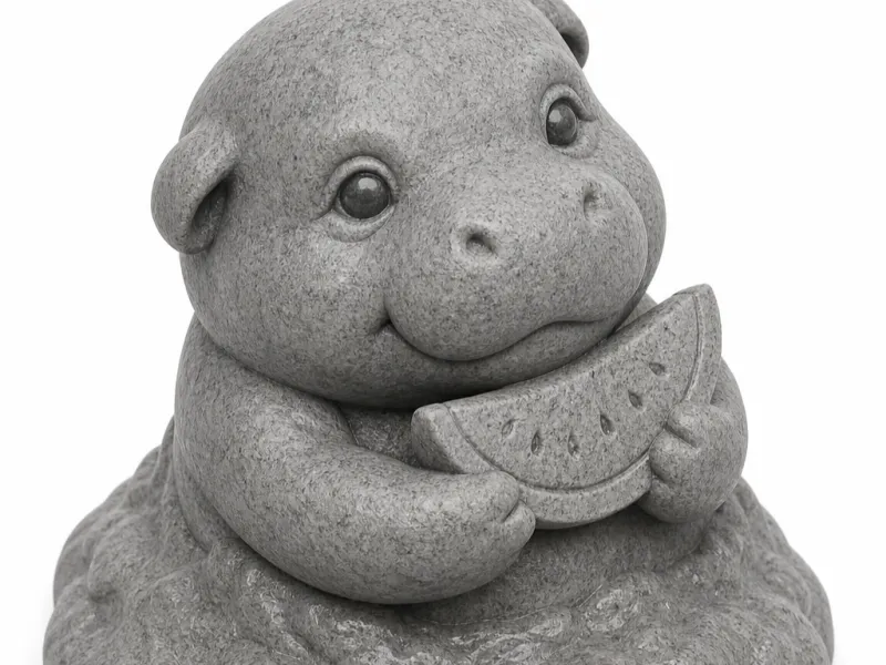 Baby hippo