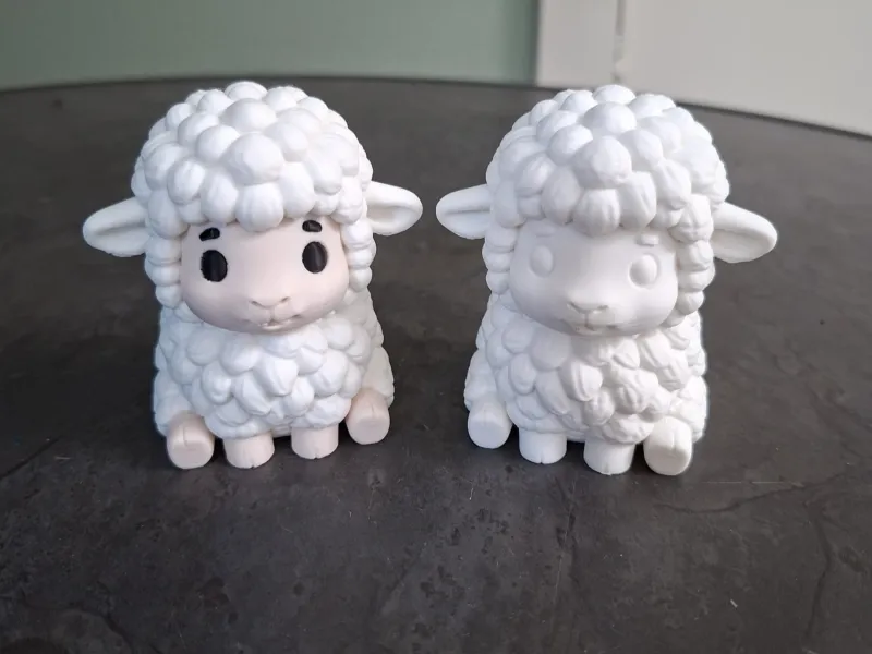 Cute Fluffy Sheep – Adorable Farm Figurine