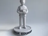 Teacher's Gift - Customizable 3D Desk Ornament / Trophy-0