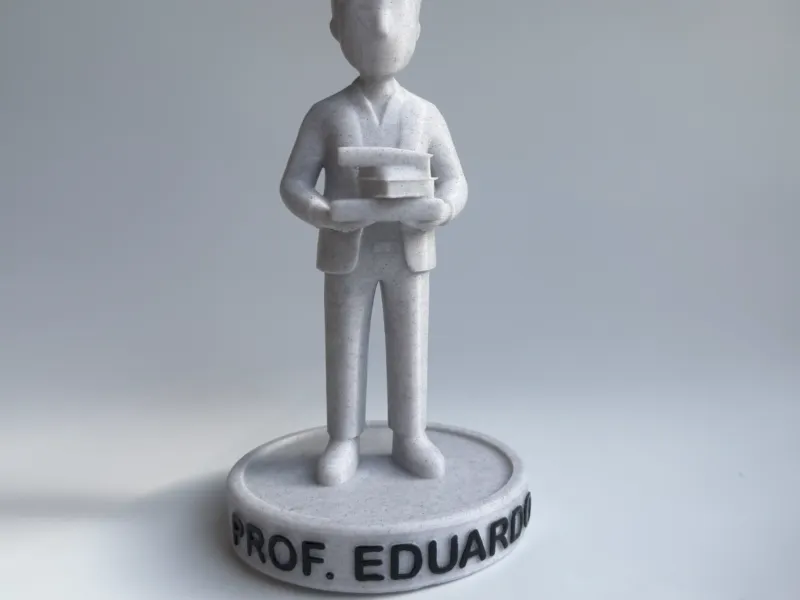 Teacher's Gift - Customizable 3D Desk Ornament / Trophy