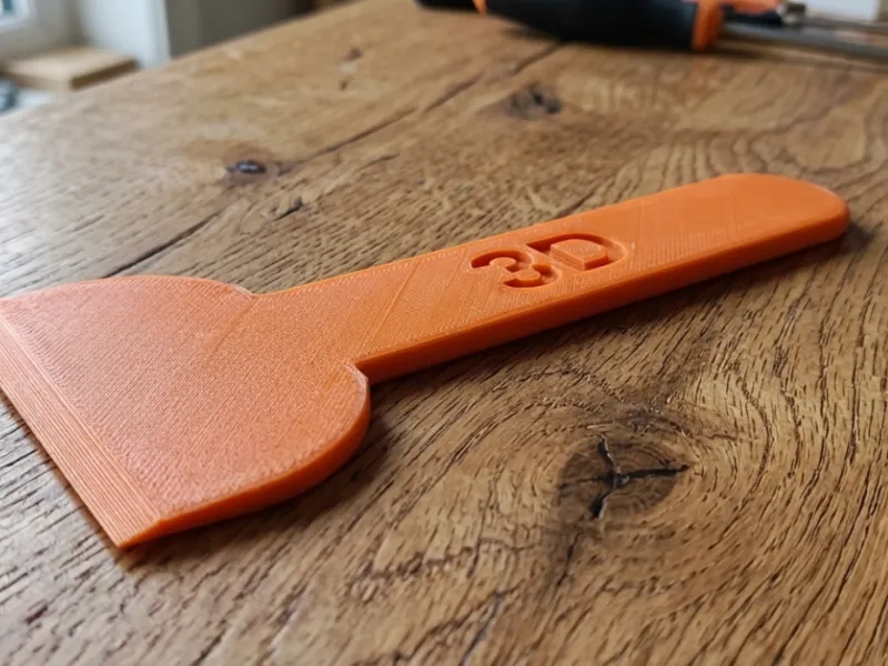 Creality bed scraper