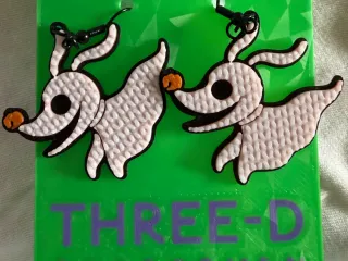 Knit Zero the Dog Earrings
