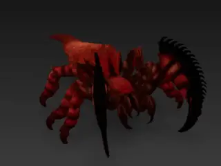 Aranha vermelha