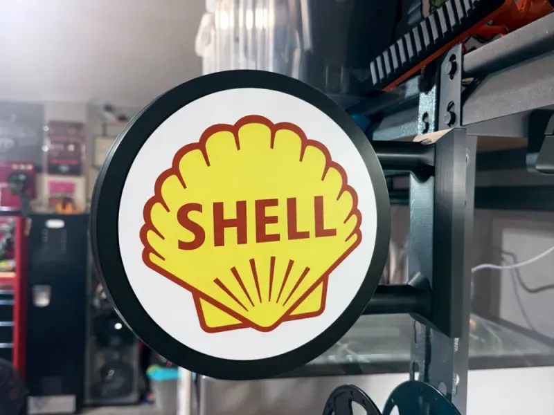 Shell Pub Sign – Interchangeable Faceplates
