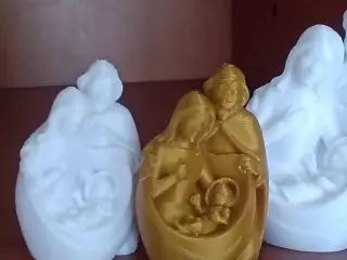modern nativity scene