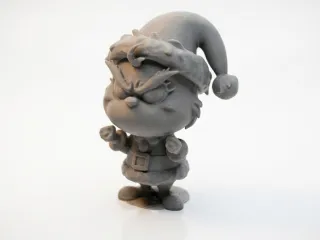 Chibi Grinch – Cute Mischievous Holiday Icon
