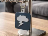 Llavero Clima Tormenta electrica-0