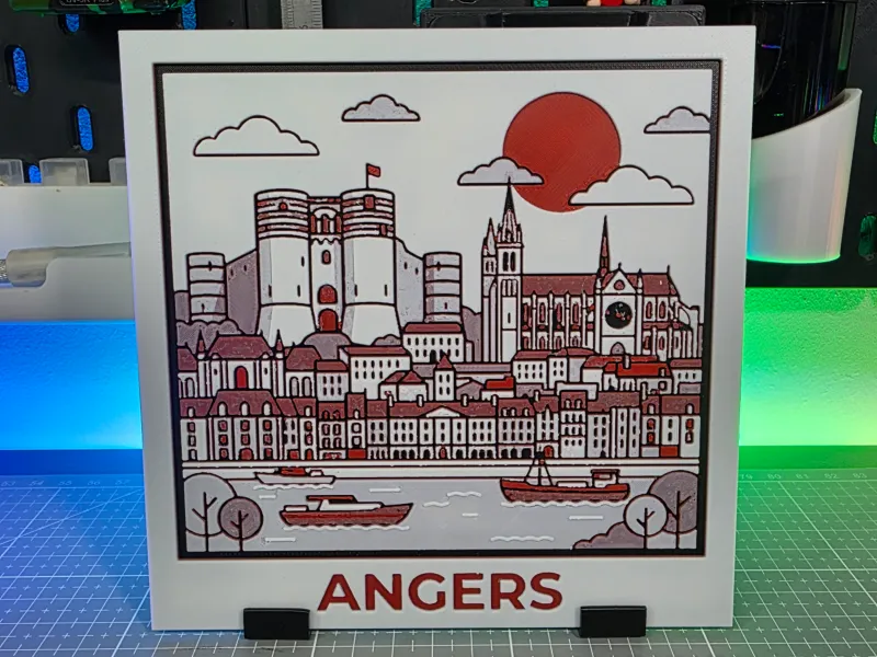 Angers - Hueforge - 4 Colors
