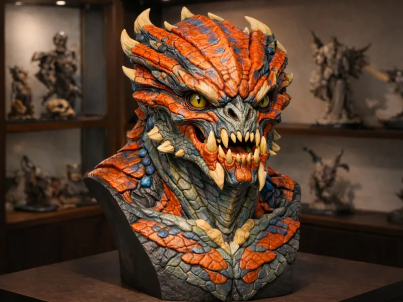 Drakavel bust
