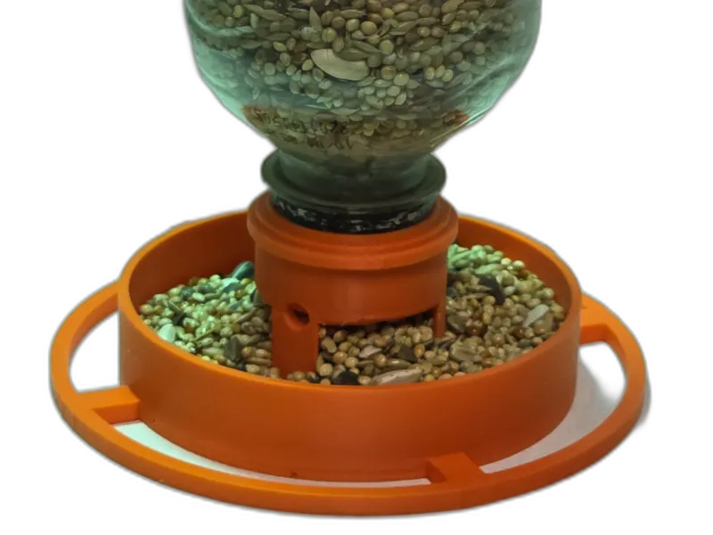 Automatischer Trink- und Futterautomat für Vögel