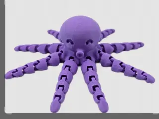 Octopus articulated fidget