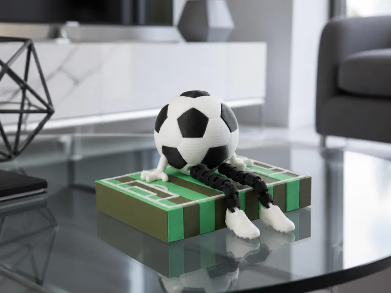 Soccer Ball Flexi Toy - Articulated Football Collectible