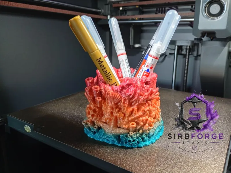 🌊Coral Reef Pen Holder🌊
