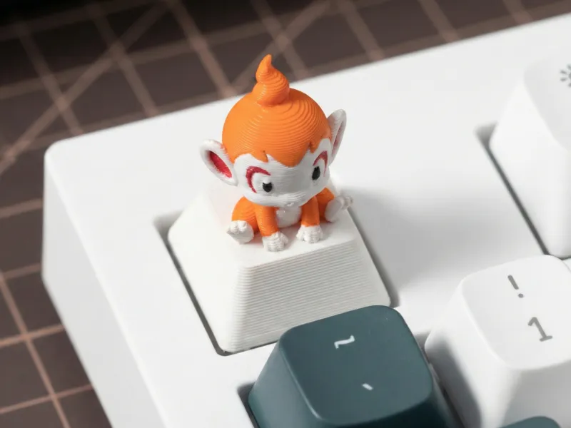 Chimchar – Pokémon Mekanik Klavye Tuş Kapağı
