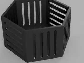 Hexagonal box