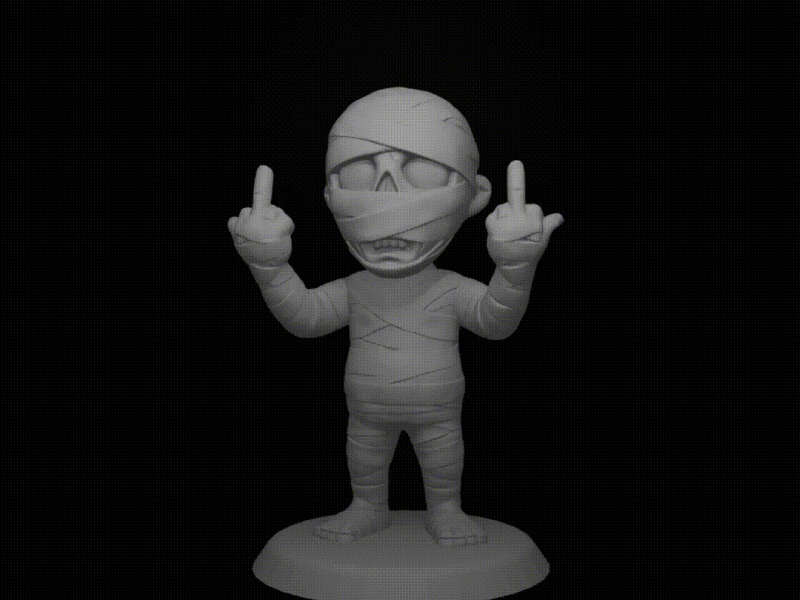 Cheeky Mummy – Funny Shelf Decoration Figurine