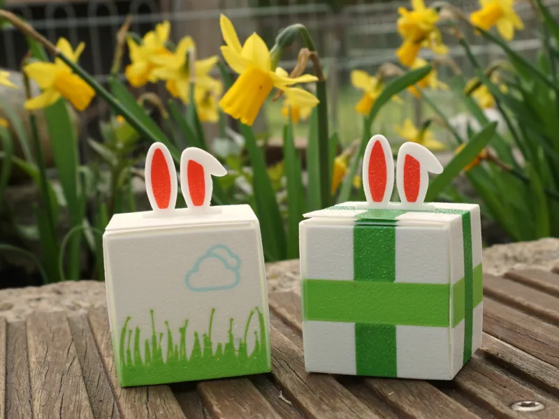 Foldable Easter Present Box | Osterbox | Caixa de Páscoa