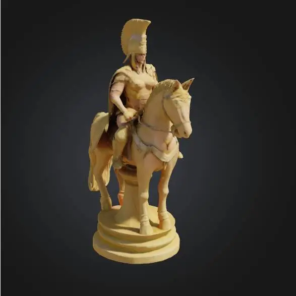 Agoria Set - chess - Spartan horseman