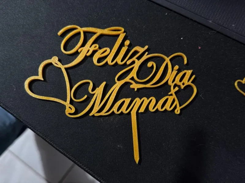 Topper Feliz dia mama
