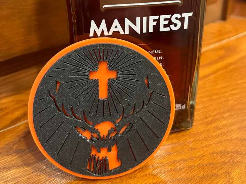 Jagermeister cup coaster