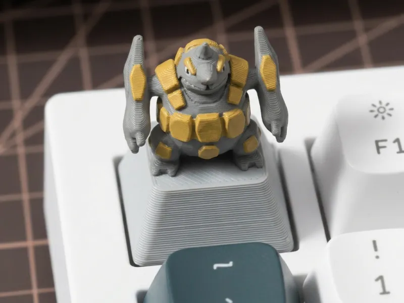 Rhyperior – Pokémon Mechanical Keyboard Keycap