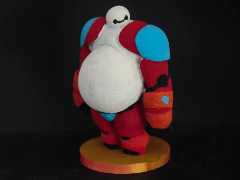 Baymax fat in armor - Big Hero 6