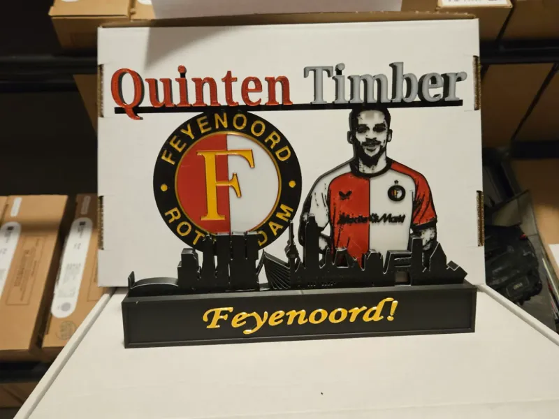 Eredivisie - Feyenoord Quinten Timber display