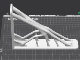 Shelf Bracket Topology Optimized