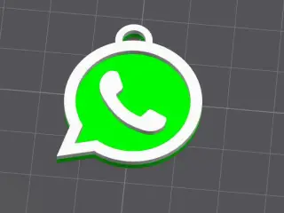 Whatsapp keychain