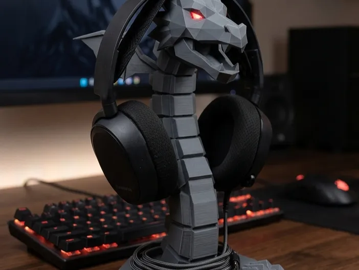 dragon headphone stand