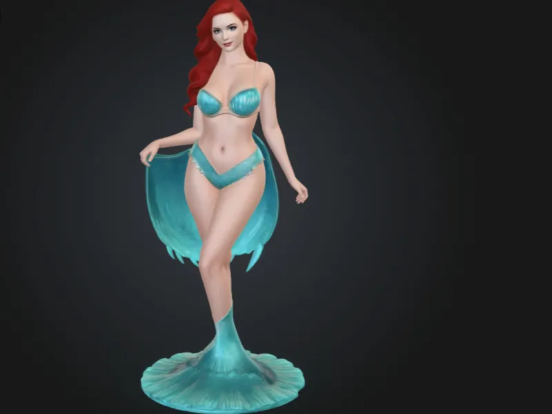 MERMAID`S TRANSFORMATION #004 V13